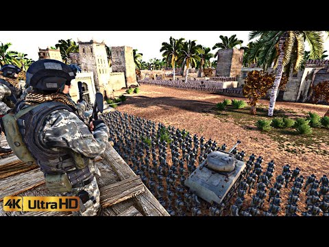 CAN SPECIAL FORCES SAVE THE CITY FROM 1,000,000 ORC? - Epic Battle Simulator 2 - UEBS 2