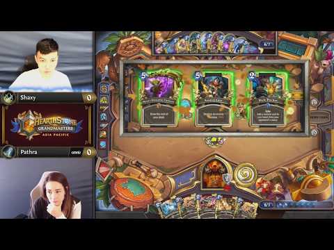 Shaxy vs Pathra - Hearthstone Grandmasters Asia-Pacific - Week 1 Day 1