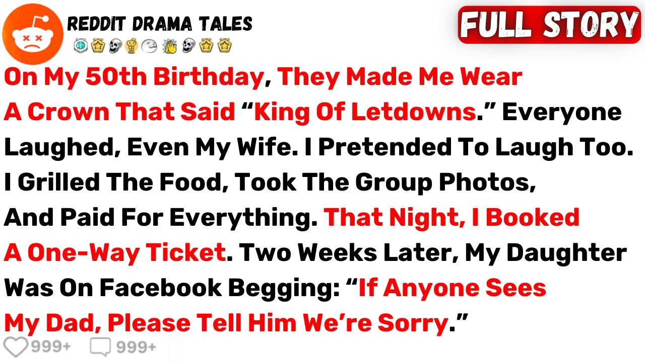 On My 50th Birthday, They Made Me Wear A Crown That Said “King Of Letdowns...” - Best Reddit Stories