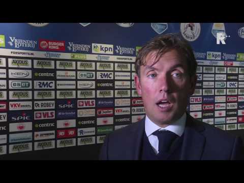Trainer Alex Pastoor na Sparta - Heerenveen