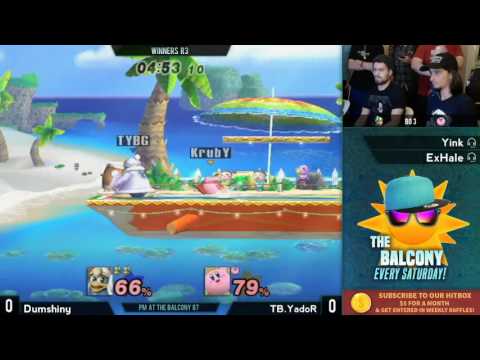PM @ the Balcony 87 - Winners R3 ft. Dumshiny (Dedede) VS TB|YadoR (Kirby)