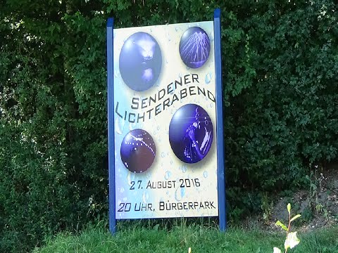 Lichterfest Lichterabend der Gemeinde Senden 27.08.2016