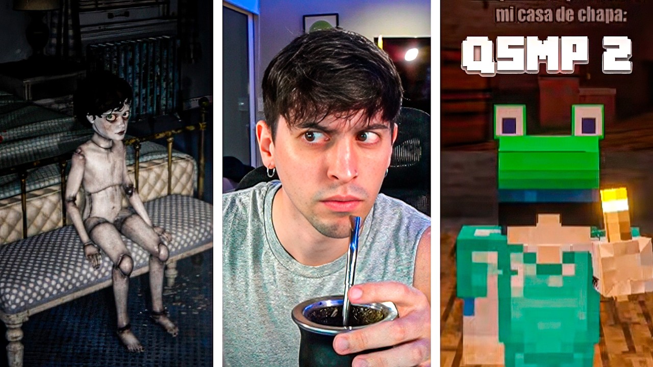 💀 QSMP 2 💀 MINECRAFT 💀 NOCHE DE TERROR 💀 TERROR DE VERDAD 💀
