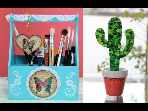 ManosalaObraTv Programa 63 - Organizador  Vintage - Transferencia - Efecto Mosaico -