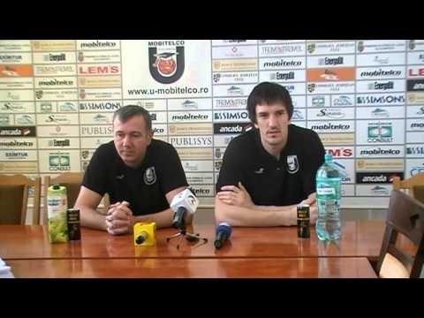 Catalin Baciu, inainte de meciul cu CSS Giurgiu 21.02.2013