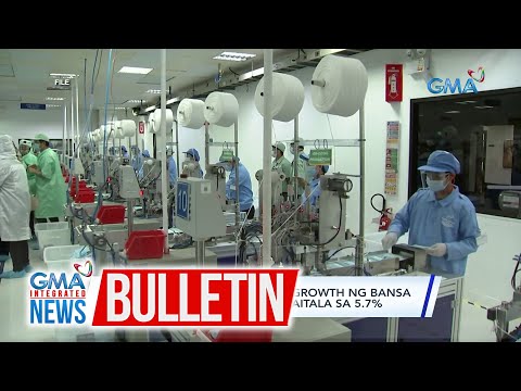 PHL Statistics Authority: GDP growth ng bansa sa unang quarter ng… GMA Integrated News Bulletin