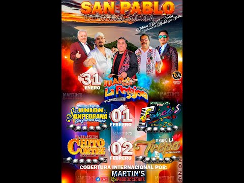 REGRESAMOS A SAN PABLO LA LAGUNA PARA LA OCTAVA DE LA FERIA EN HONOR A SAN PABLO APOSTOL!.