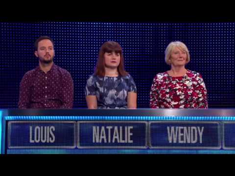 Cris Gets His Dirty Dozen Question Right - The Chase