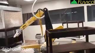 Woodmaster. Robot Sơn trong chế Biến Gỗ Hiện Đại