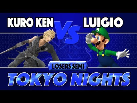 Tokyo Nights- Kuro_Ken (Cloud) Vs. Luigio (Luigi) Losers Semi Finals