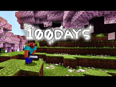 Unbelievable 100 Days in Minecraft PE! 🔥