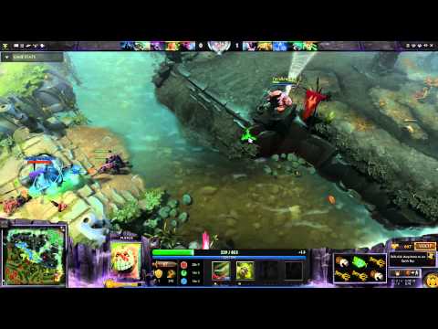 Pudge mid vs Aba + Wildwing Ripper