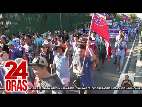 Pagsasamapa ng reklamo sa mga naki-rally sa tigil-pasada, pinag-aaralan ng DOTR;… 24 Oras