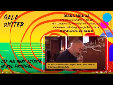 Cea mai bună actriţă în rol principal. Gala Premiilor UNITER 2022