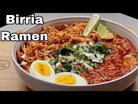 The Most Delicious Birria Ramen | How To Make Birria Ramen