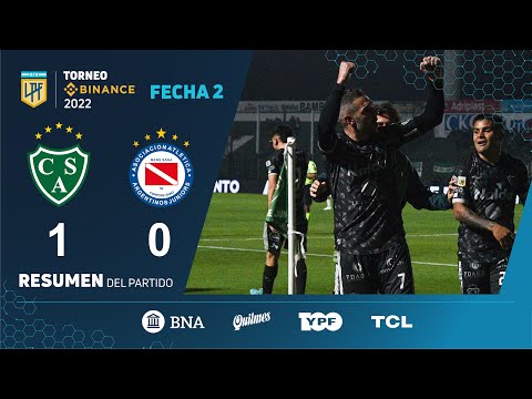 #TorneoBinance | Fecha 2 | resumen de Sarmiento - Argentinos