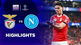 Highlights Benfica Vs Napoli (2-0) di Champions League 25/26, Jose Mourinho Cs Kejar Lolos Playoff!