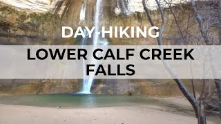 preview picture of video 'Hiking to The Beautiful Lower Calf Creek Falls Trail'