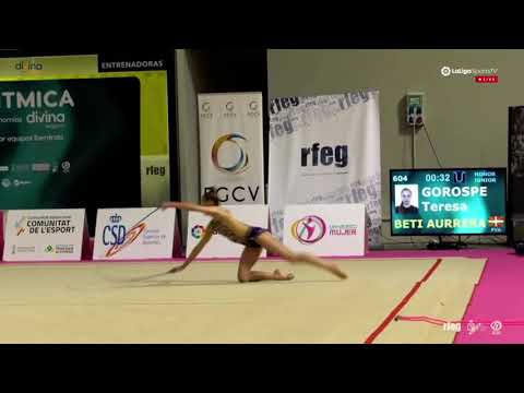 Teresa Gorospe, cuerda. Campeonato de España 2020