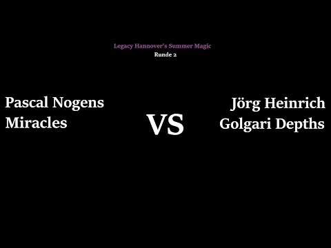 Legacy Hannover Summer Magic - Pascal Nogens (Miracles) VS Jörg Heinrich (Depths) [inkl Pre-Show]