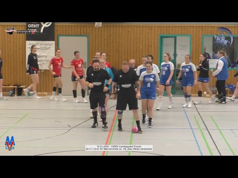 29:17 (12:8) SV Warnemünde vs. VfL Blau Weiss Neukloster - 15.01.2023