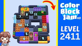 Soluzione del Livello 2411 di Color Block Jam