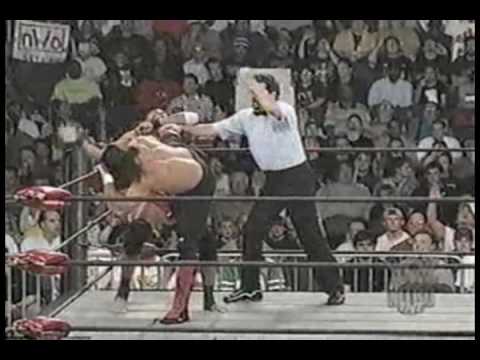 WCW Monday Nitro 6-1-98 The Cat Ernest Miller vs Jerry Flynn