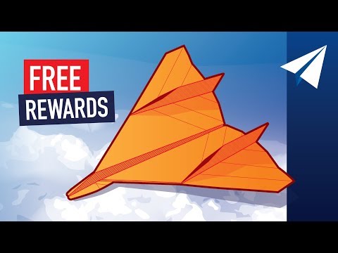 Get Your Free Rewards! — 1,000 Subscribers — Free Paper Airplane Templates and Instructions