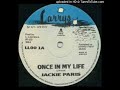 Jackie Paris - Once in my life