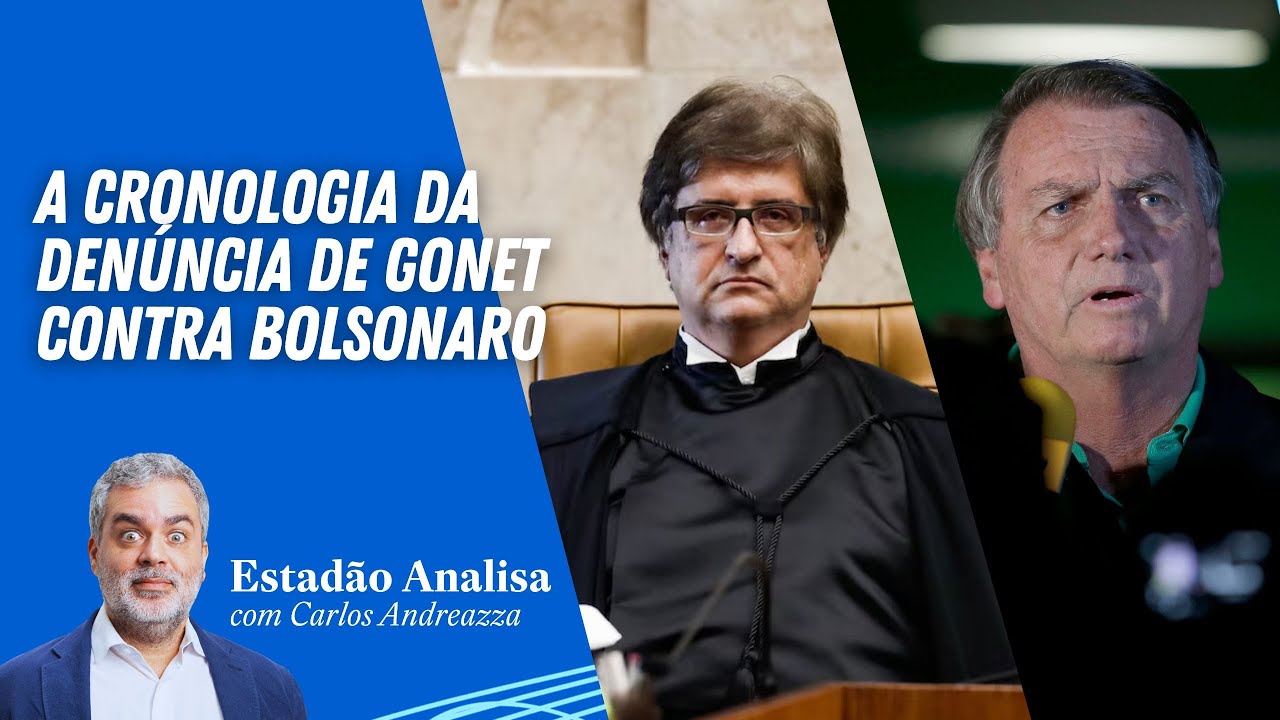 Carlos Andreazza: Gonet conecta diferentes episódios em denuncia contra Bolsonaro, veja cronologia