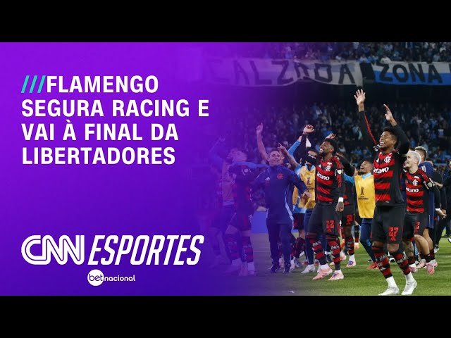 Flamengo segura empate com Racing e vai à quinta final de Libertadores | CNN PRIME TIME