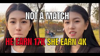 She Wants 5,500 Salary Man | His 17,000 Salary SHOCKS Her! 😱 (Blind Date) #chinablinddate
