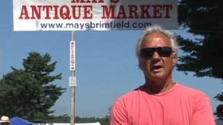 preview picture of video 'Mays Antique Market Brimfield Massachusetts'