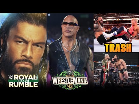 Roman DECLARE Entry Royal Rumble, Rock Biggest Saudi Offer, Roman W42 Plans TRASH, Drew vs Cody W42