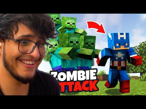 Minecraft But a Zombie Apocalypse is Happening