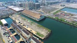 DJI Phantom 3.... Sunset park... Industry city