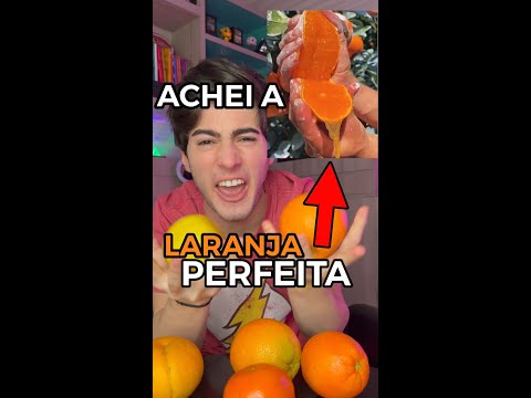 ACHEI A LARANJA PERFEITA DA INTERNET #shorts