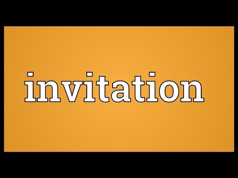 image-What is the antonym of invitation?