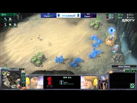[0617] Puzzle(KT) vs. Classic(STX) PvP 3SET Akilon Wastes -Starcraft2,esportstv,SPL