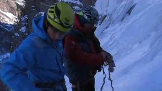 preview picture of video 'Ice Climbing Ecrins 2011'