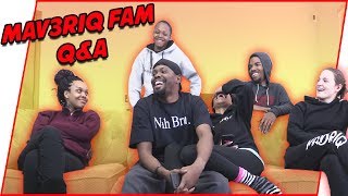 He's Smacking Her BUTT On Televison?! - Mav3riq Fam Q&A