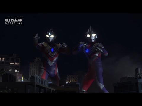 Ultraman Trigger and Tiga Team up  - with Take me Higher