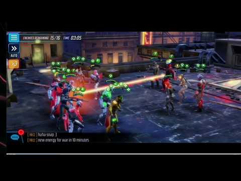 Marvel Strike Force, chaos bunnie, Ultimus 7 Raid - Ultron's Angels (G7 The Scalpel)