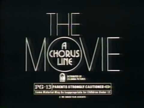 A Chorus Line 1985 TV trailer