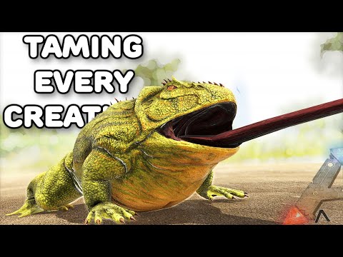 TAMING EVERY CREATURE IN ARK | BEELZEBUFO | ARK SURVIVAL EVOLVED EP12