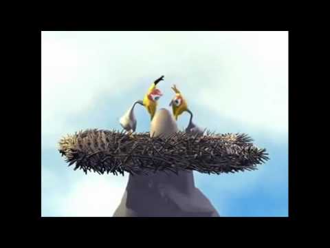 Смешной мультфильм про птенцов вылупившихся
