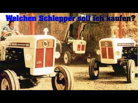 Welchen Schlepper soll Ich kaufen? David Brown Werbefilm