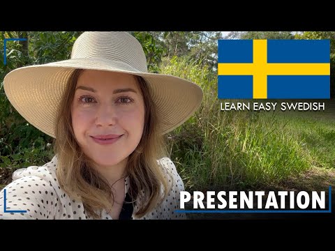 Learn Easy Swedish - Presentation (in slow Swedish)