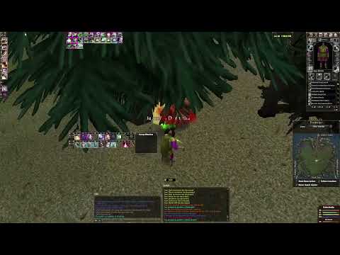 Islepal get's SMASHED OFF BIG ROK. DARK AGE OF CAMELOT YWAIN ARMSMAN