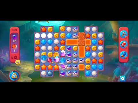 Fishdom Hard Level 11872 (with Double Lightning Booster) @choraelmin